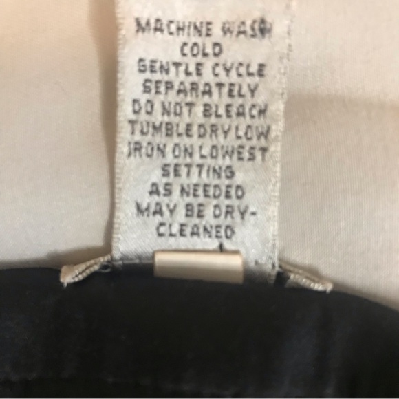 Chico’s black sateen wide leg pants. Size S. Chicos size 0. - Picture 11 of 11